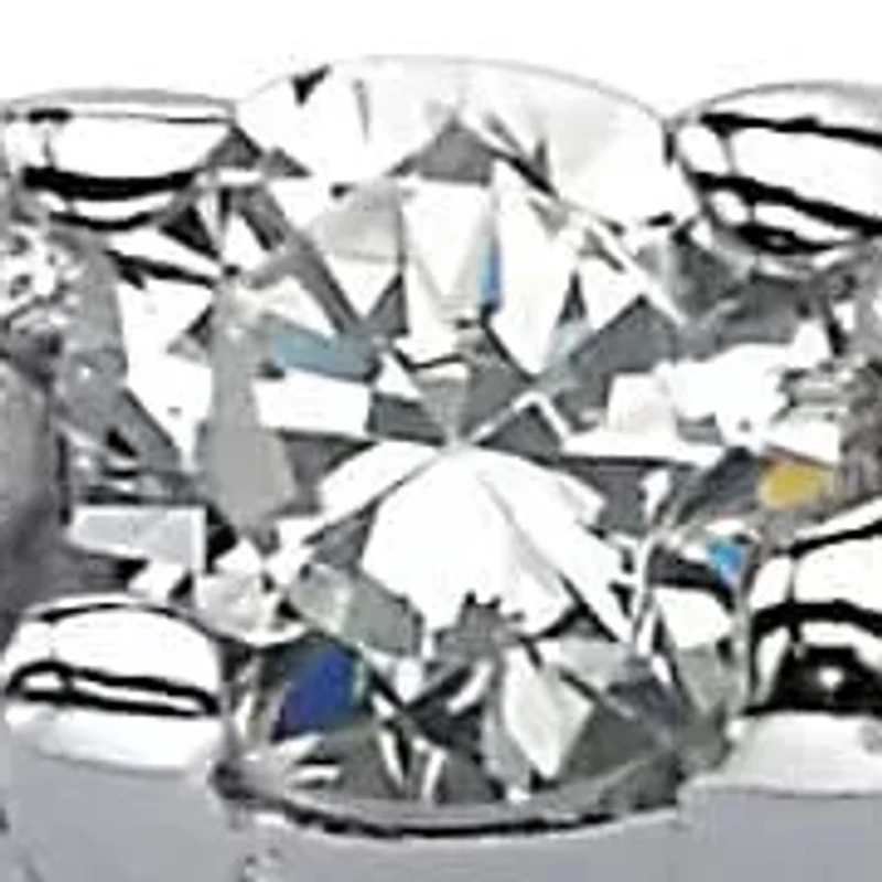 .98 TCW Round and Baguette Cubic Zirconia Ring .925 Sterling Silver