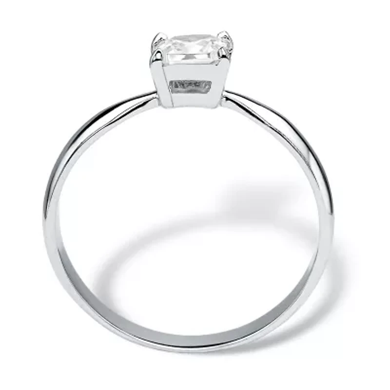Birthstone .925 Silver Solitaire Ring