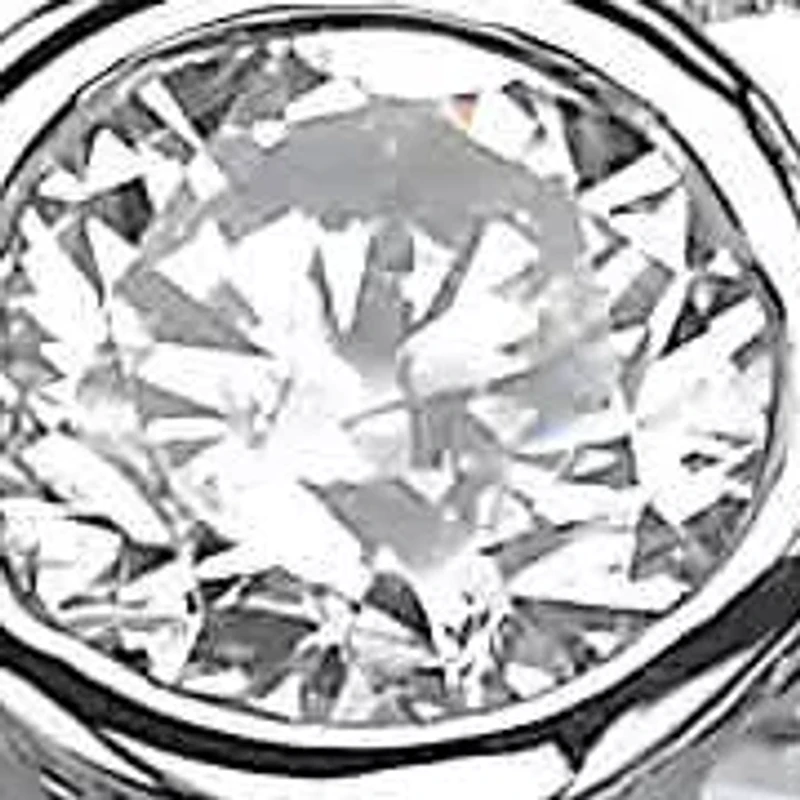 4.70 TCW Bezel-Set CZ Eternity Ring Platinum-plated Sterling Silver