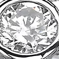 4.70 TCW Bezel-Set CZ Eternity Ring Platinum-plated Sterling Silver