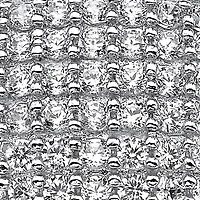 3.00 TCW Pave Cubic Zirconia Multi-Row Eternity Band Sterling Silver