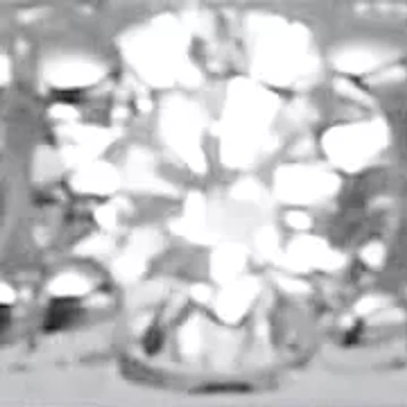 0.46 TCW Round Cubic Zirconia Sterling Silver Crown Ring