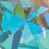 5.08 TCW Aurora Borealis Cubic Zirconia Drop Earrings in .925 Sterling Silver