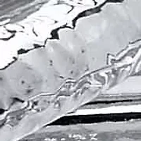 Hammered 3-Piece Bangle Bracelet Set in Silvertone 8.5"