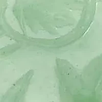 Green Agate Elephant and Simulated Emerald Beaded Stretch Bracelet 8"