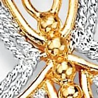 18kt Yellow Gold Plated Earrings