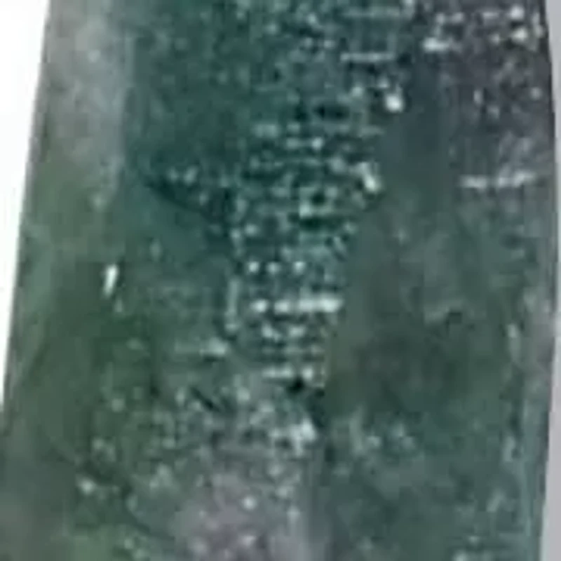 Genuine Blue Agate and Brown Agate Beaded Goldtone Drop Necklace 34-inch