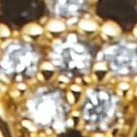 Marquise Cut Green Crystal Goldtone Charm Bracelet, 8 inches