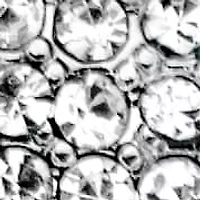 Round Crystal Goldtone and Silvertone 2-Pair Hoop Earrings Set 1.75"