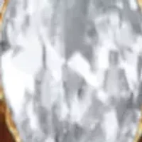 Crystal Butterfly Gold Ion-Plated Stainless Steel Pendant Necklace, 22 Inches