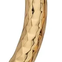 5.88 Cttw. Tri-Tone Cubic Zirconia 6-Pair Set of Stud and Hoop Earrings 2"