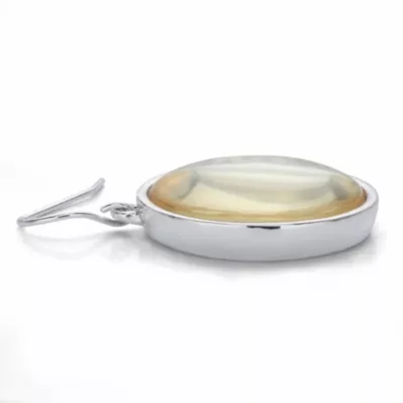 Round Crystal Silvertone Holiday Snowflake Drop Earrings 1"