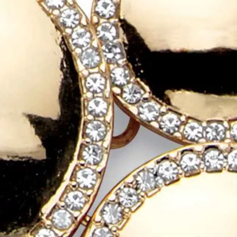 Crystal Goldtone Halo Disc Button Earring and Bib Necklace Set 20"-22.5"