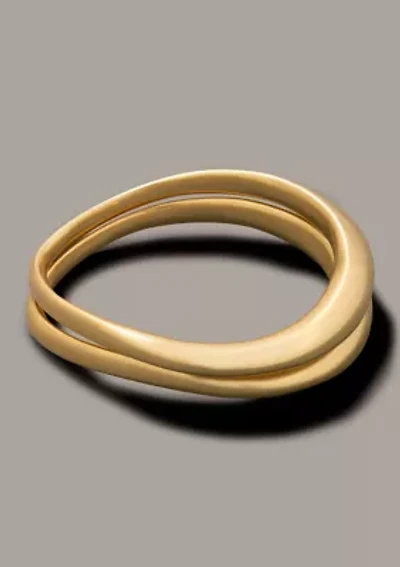 Molten Bangle Bracelet Set