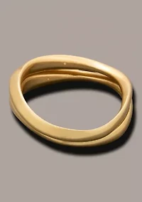 Molten Bangle Bracelet Set