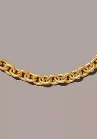  Gold Plated 24K Wave Coin Flex Bracelet