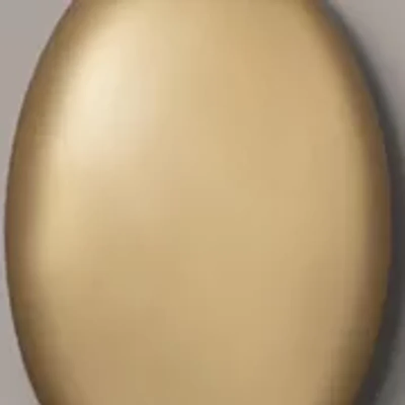 Pebble Gold Tone Pendant Necklace