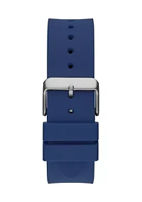 Phoenix Blue Silicone Strap Watch 