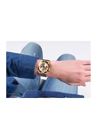 Gold Tone Watch