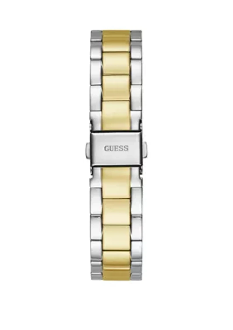Women's Two Tone Day Date Watch