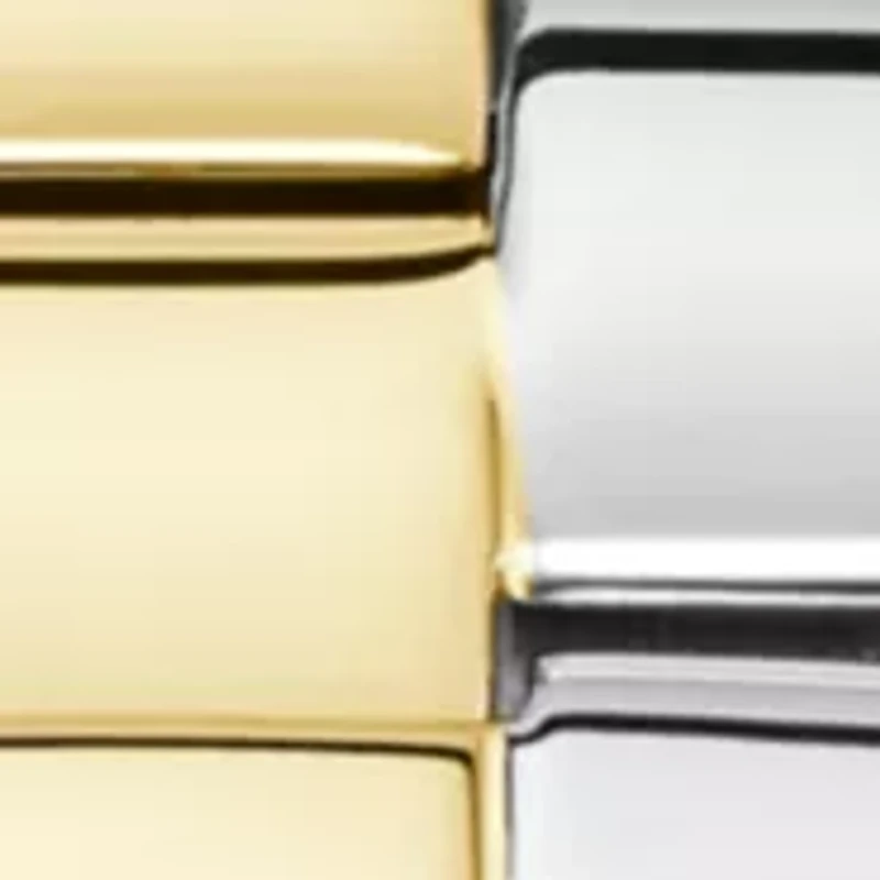 Two Tone Analog Watch