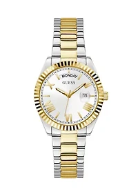 Two Tone Analog Watch