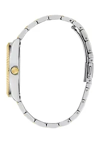 Two Tone Analog Watch