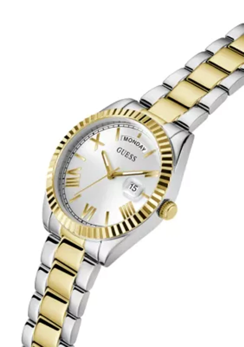 Two Tone Analog Watch