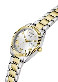 Two Tone Analog Watch