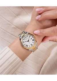 Two Tone Analog Watch