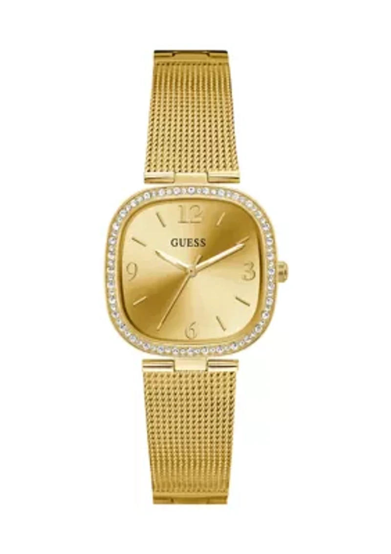 Gold Mesh Watch 