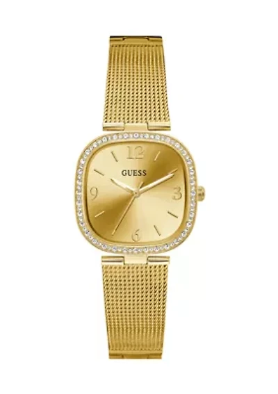 Gold Mesh Watch 