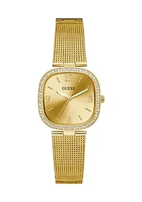 Gold Mesh Watch 