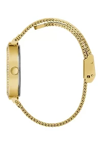 Gold Mesh Watch 