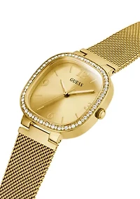 Gold Mesh Watch 