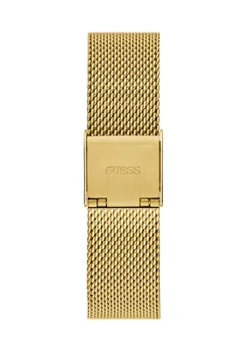 Gold Mesh Watch 