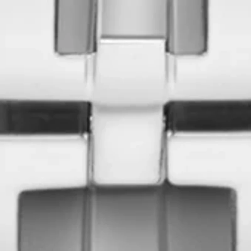 Silver Tone Case Stainless Steel Watch