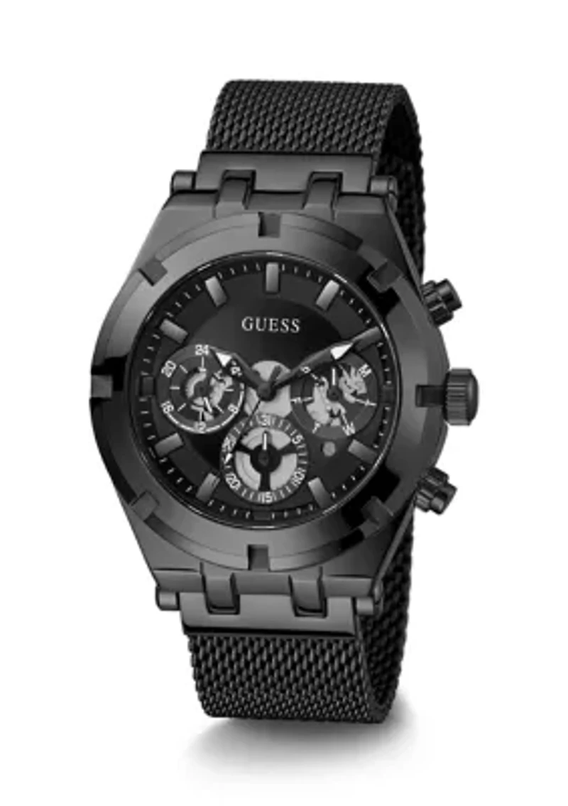 Black Case Mesh Watch