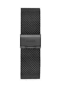 Black Case Mesh Watch