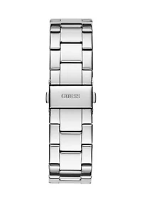 Silver Tone Multi-Function Watch