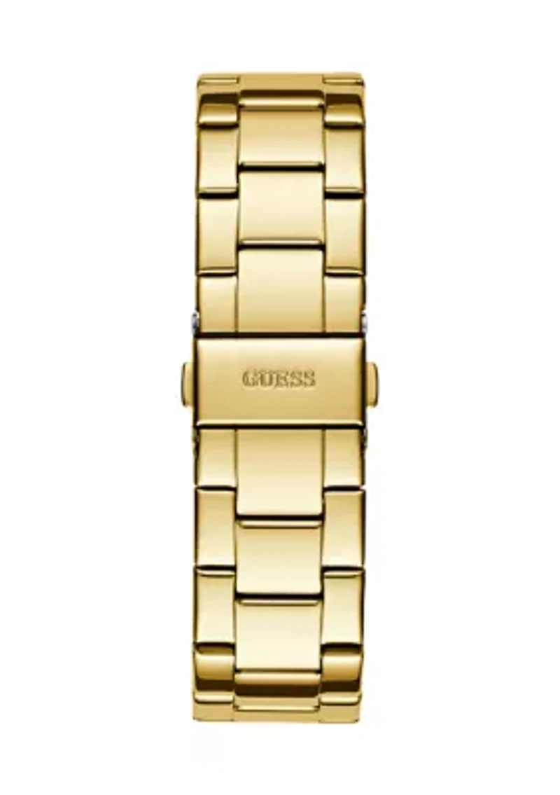 Gold Tone Multi-Function Watch