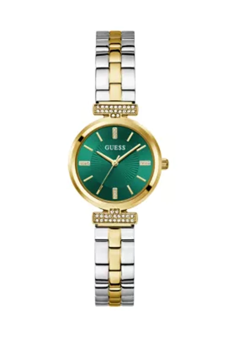 Two-Tone Analog Watch