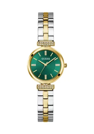 Two-Tone Analog Watch