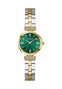 Two-Tone Analog Watch