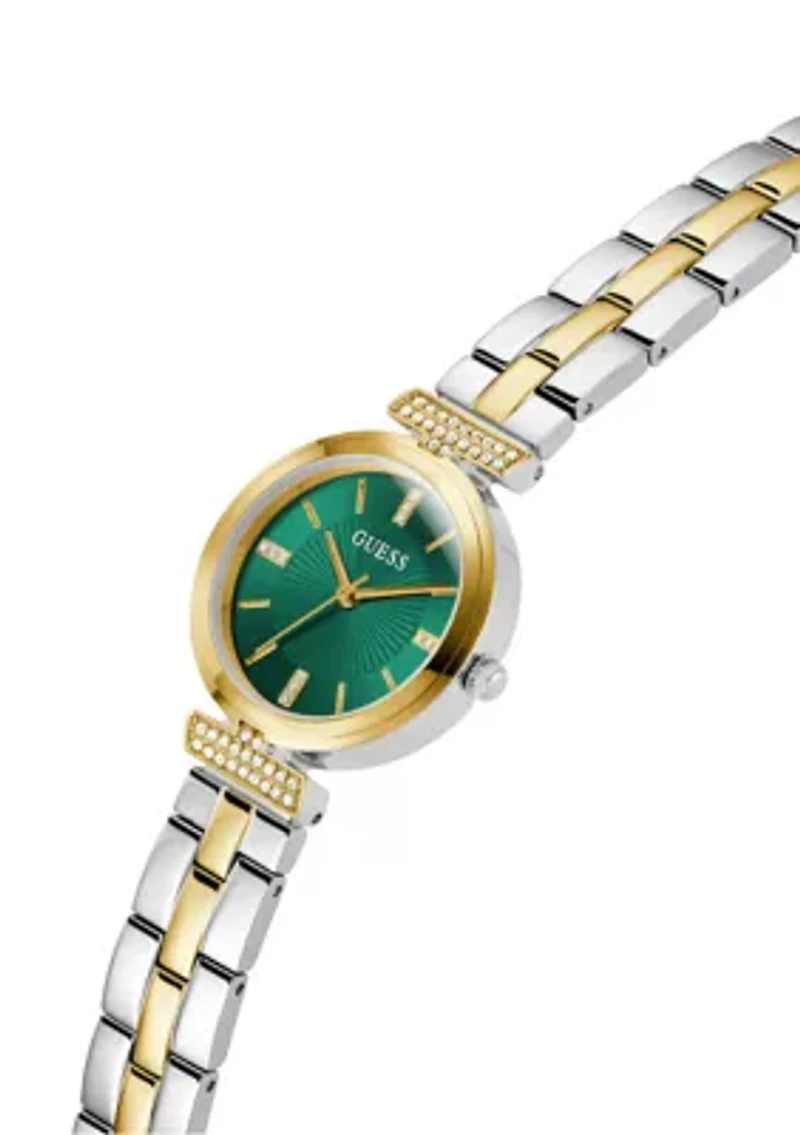 Two-Tone Analog Watch