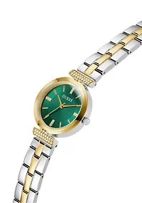 Two-Tone Analog Watch
