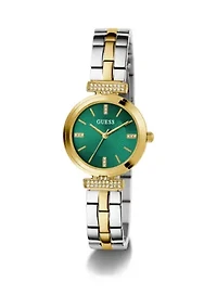 Two-Tone Analog Watch