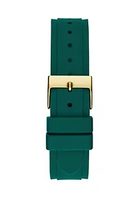 Green Gold Tone Multi-function Watch