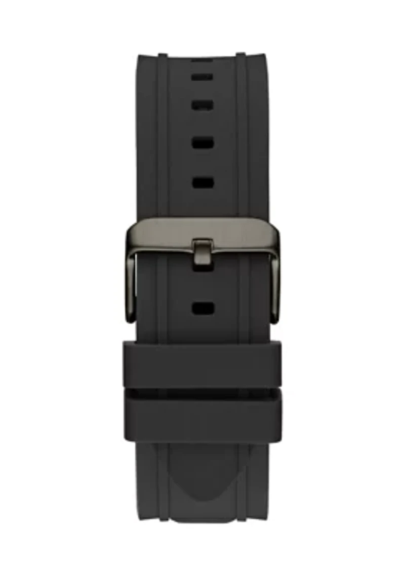 Black Two-Tone Multifunction Watch
