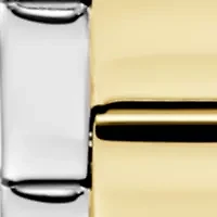 Two-Tone Analog Watch